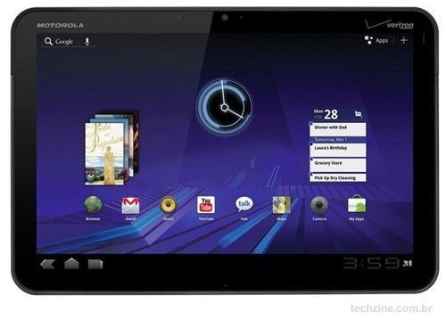 Tablet Motorola Xoom 2 Media Edition Preto C/ Tela 8,2
